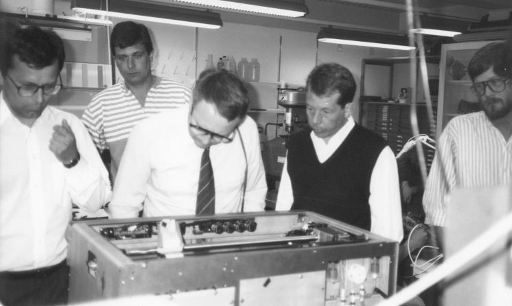 63: Hans Wallebring, ?, ?, Marcus Hagstr�m, Tommy Liljedahl, visning av ?