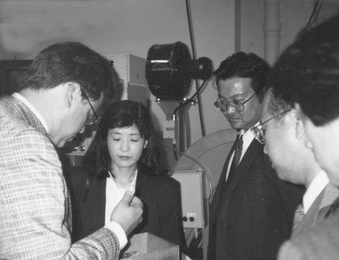 78: Flodas, studiebes�k fr�n Japan (agent/f�rs�ljare)Monteringen