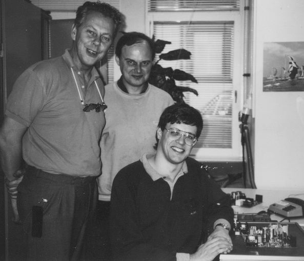 94: Jan Holmstr�m, Lars Lundberg, Henning Croona, Kretskortsprovningen