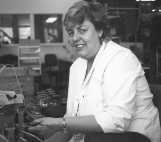 129: Christina B�ckstr�m, Instrumentmonteringen