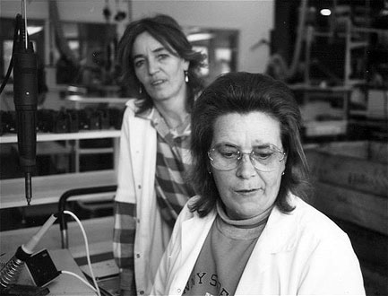 139: Benita Korsb�ck, Marianne Korsb�ck, Instrumentmonteringen