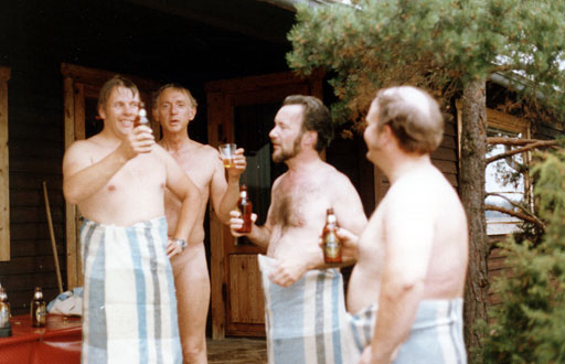 MC28: The Chippendales: K.Wannberg, O.Holmstr�m, J.Scheibel, O.Suominen